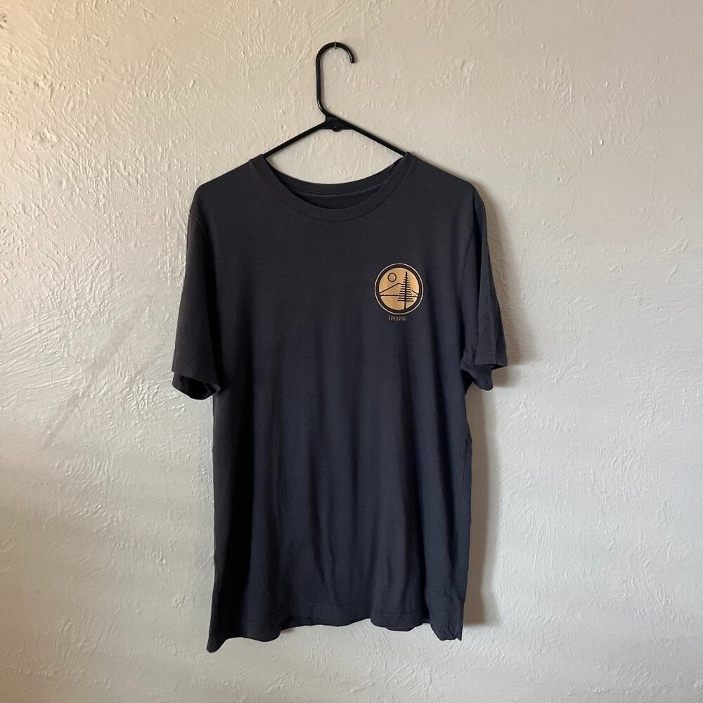 Grey/Black Fin & Pine T-Shirt